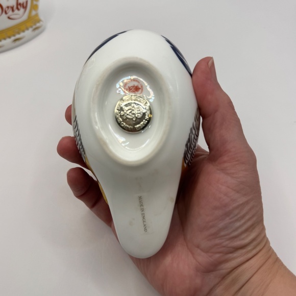 Royal Crown Derby Mandarin Duck Paperweight Figurine. Gold Stopper. EUC - Picture 8 of 11